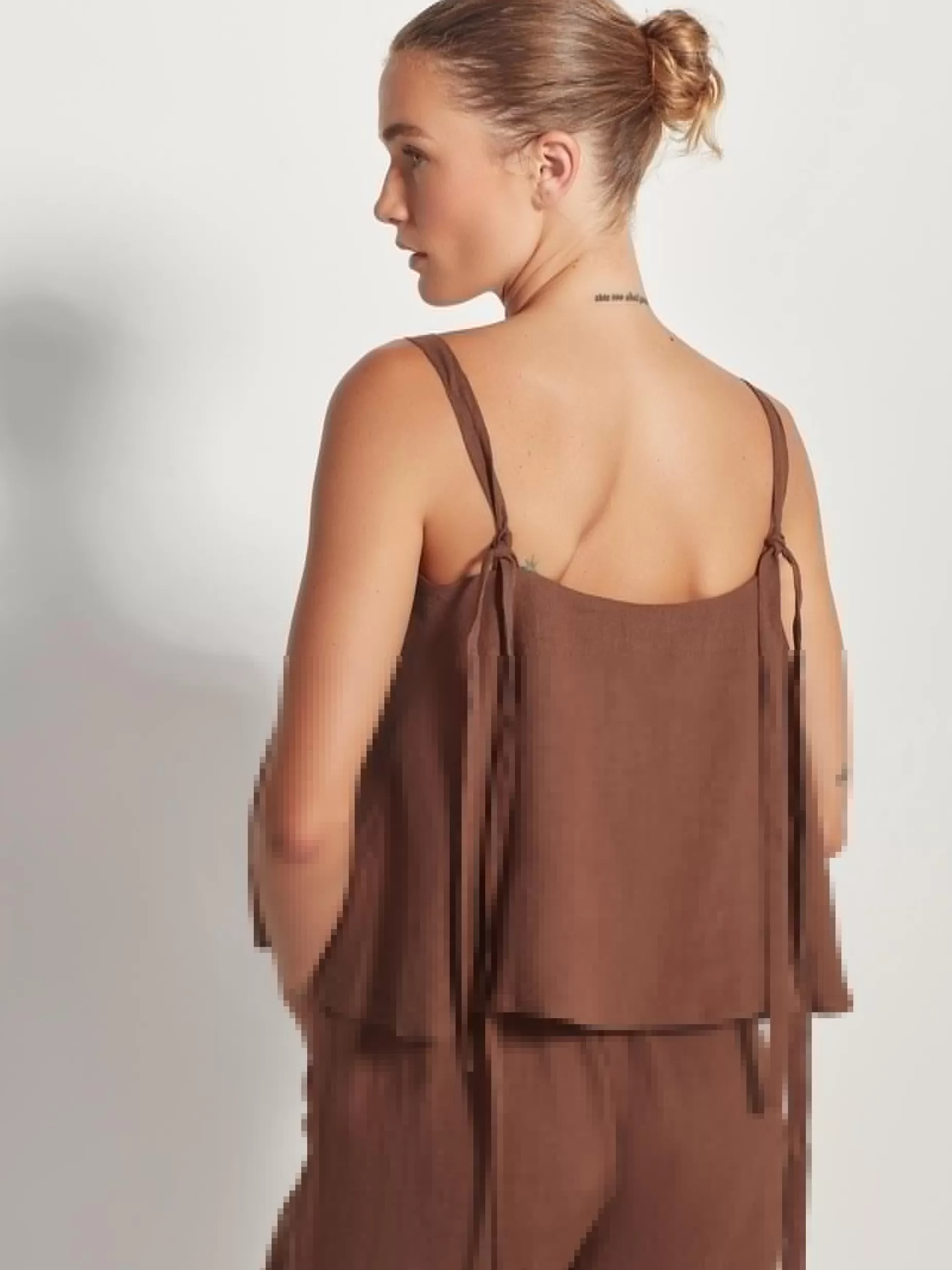 Women Juliette Hogan Adora Cami Vintage Linen