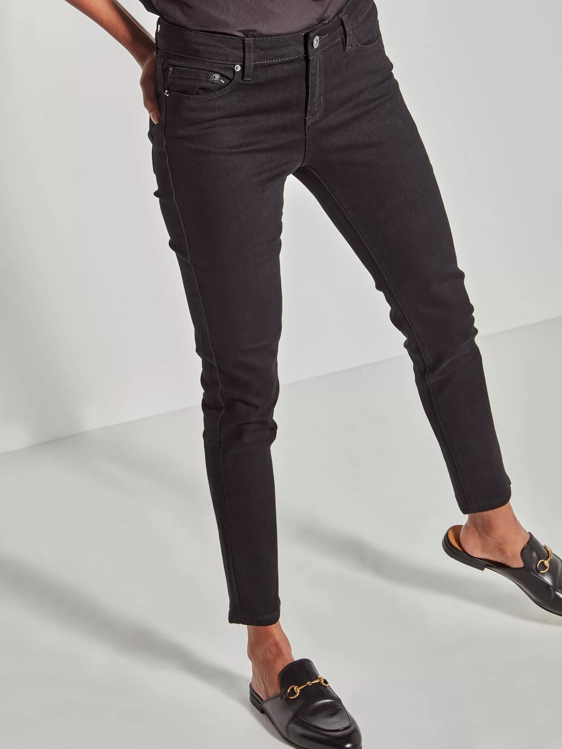 Women Juliette Hogan Ankle Skinny Jean Denim