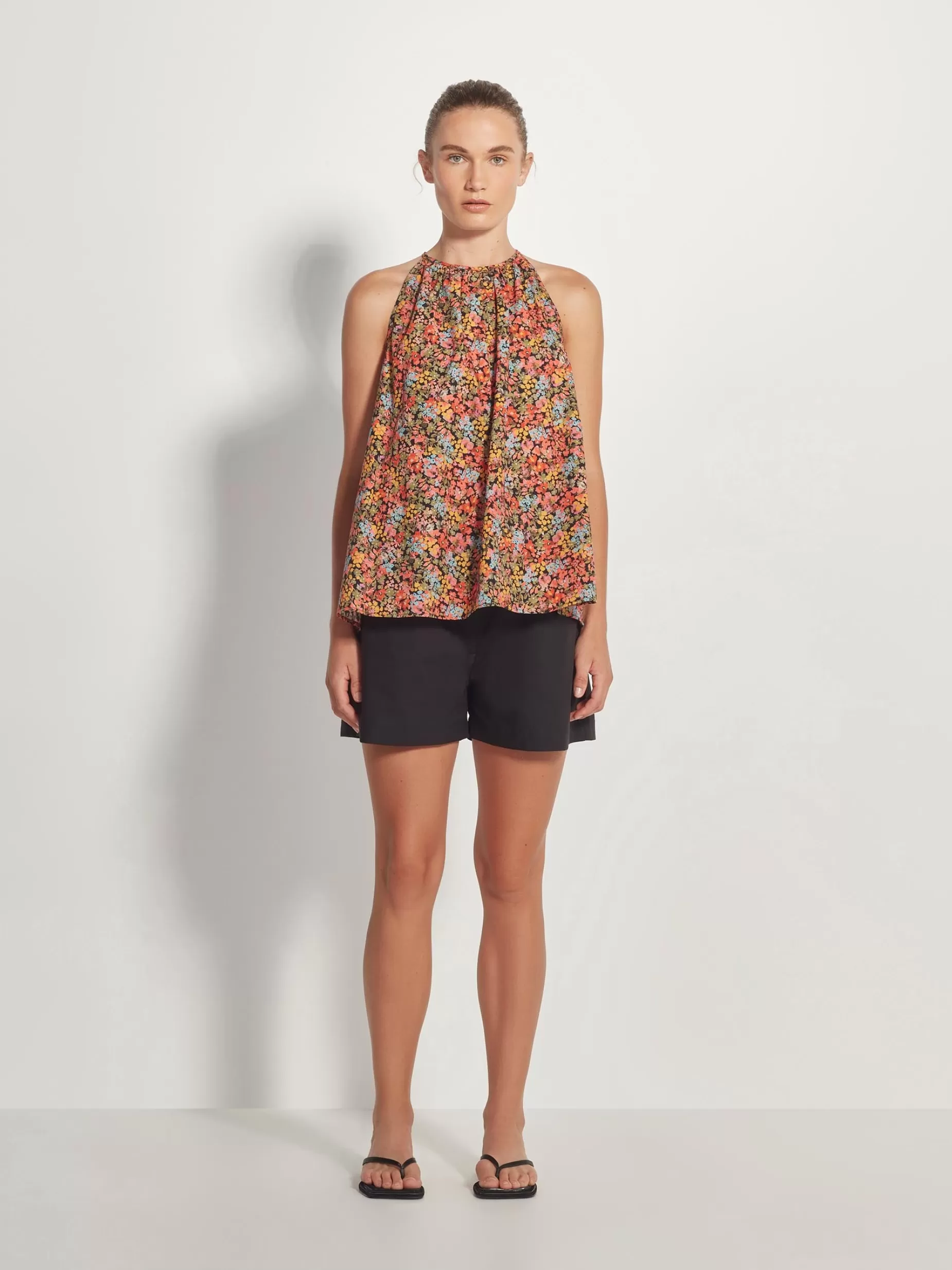 Women Juliette Hogan Astrid Top Pop Floral Cotton