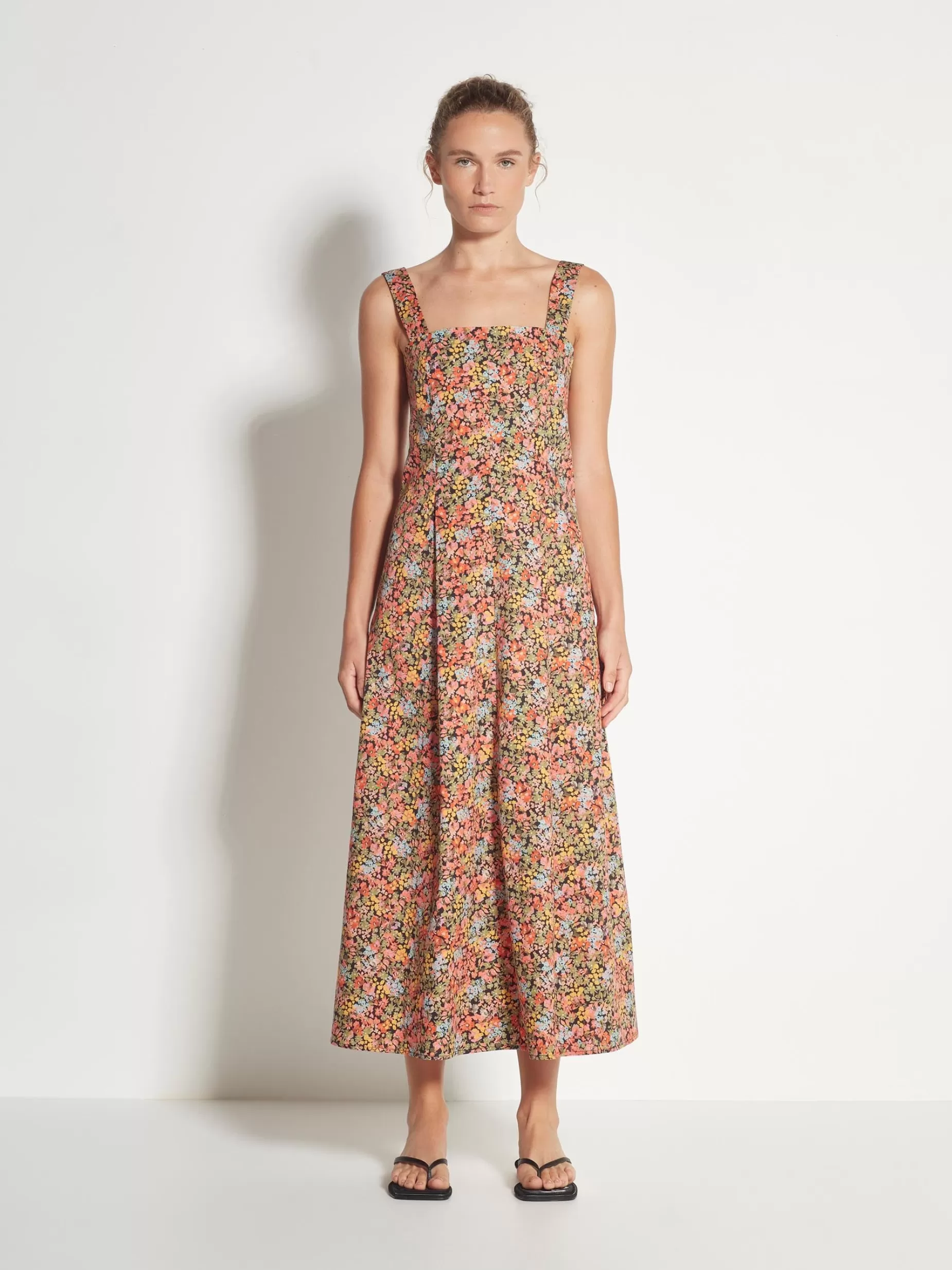 Women Juliette Hogan Emile Dress Pop Floral Cotton