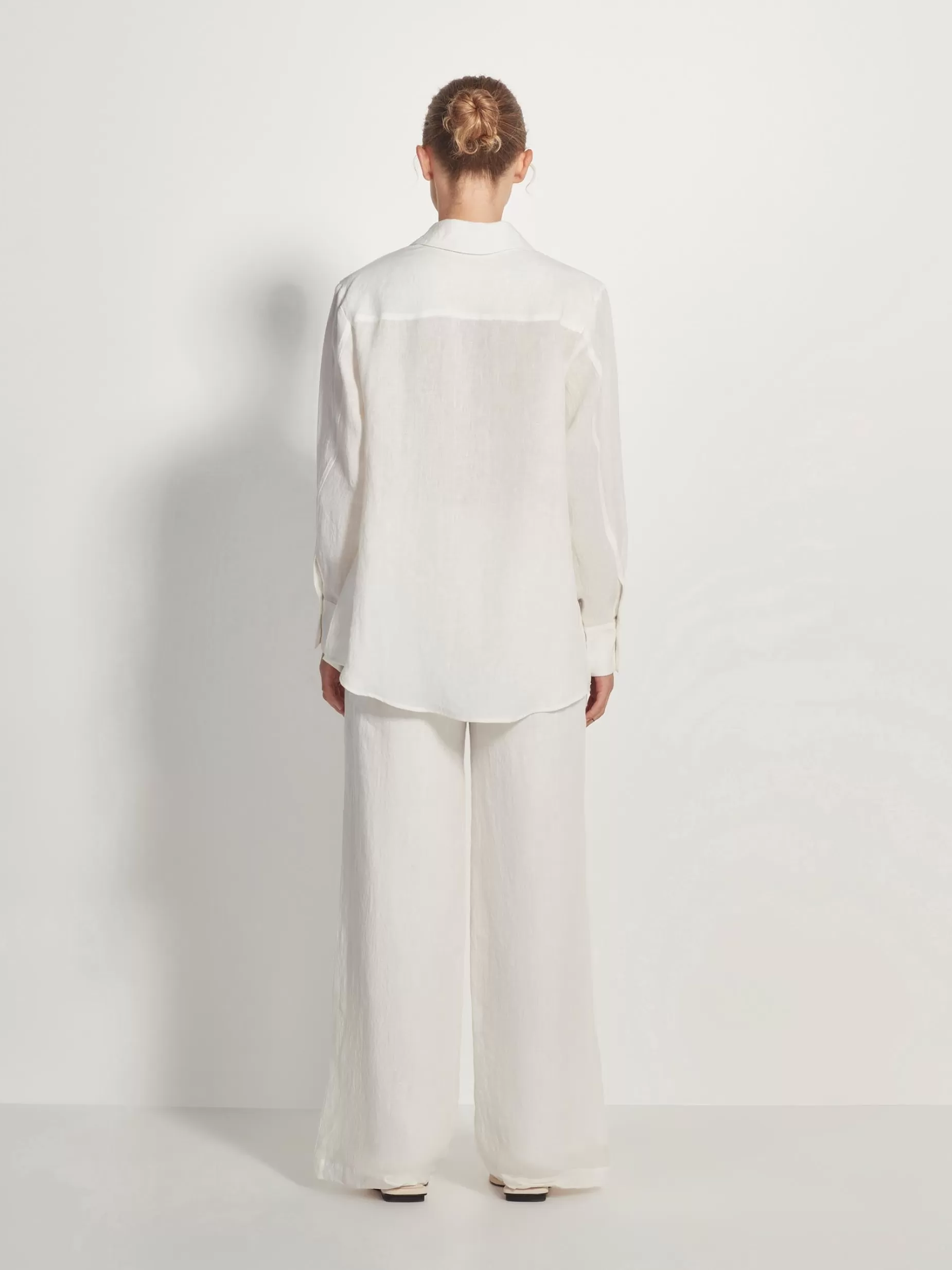 Women Juliette Hogan Essa Shirt Vintage Linen