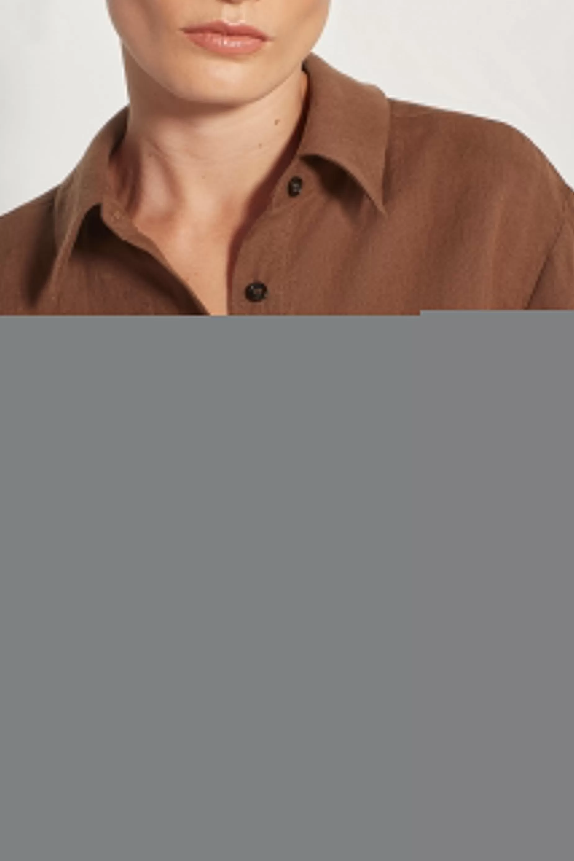 Women Juliette Hogan Essa Shirt Vintage Linen