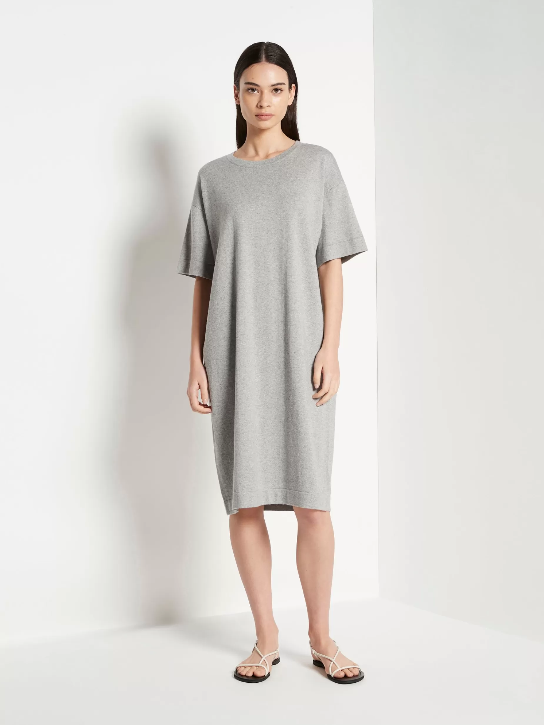 Women Juliette Hogan Jhl Box T Dress Cotton Cashmere