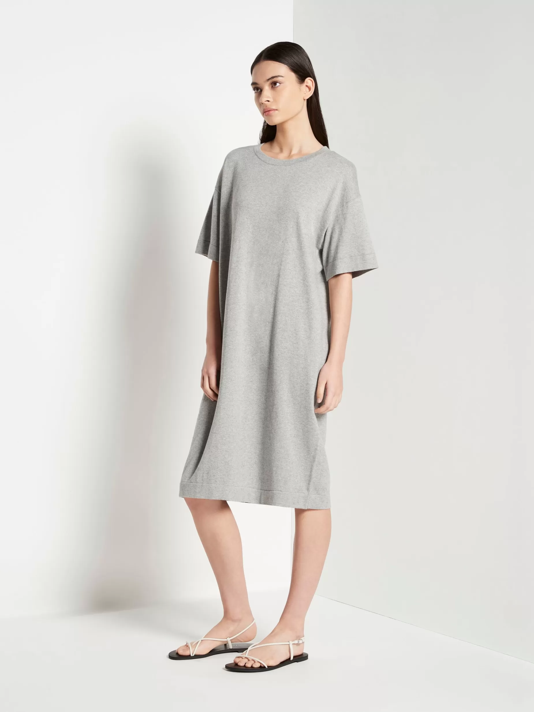 Women Juliette Hogan Jhl Box T Dress Cotton Cashmere