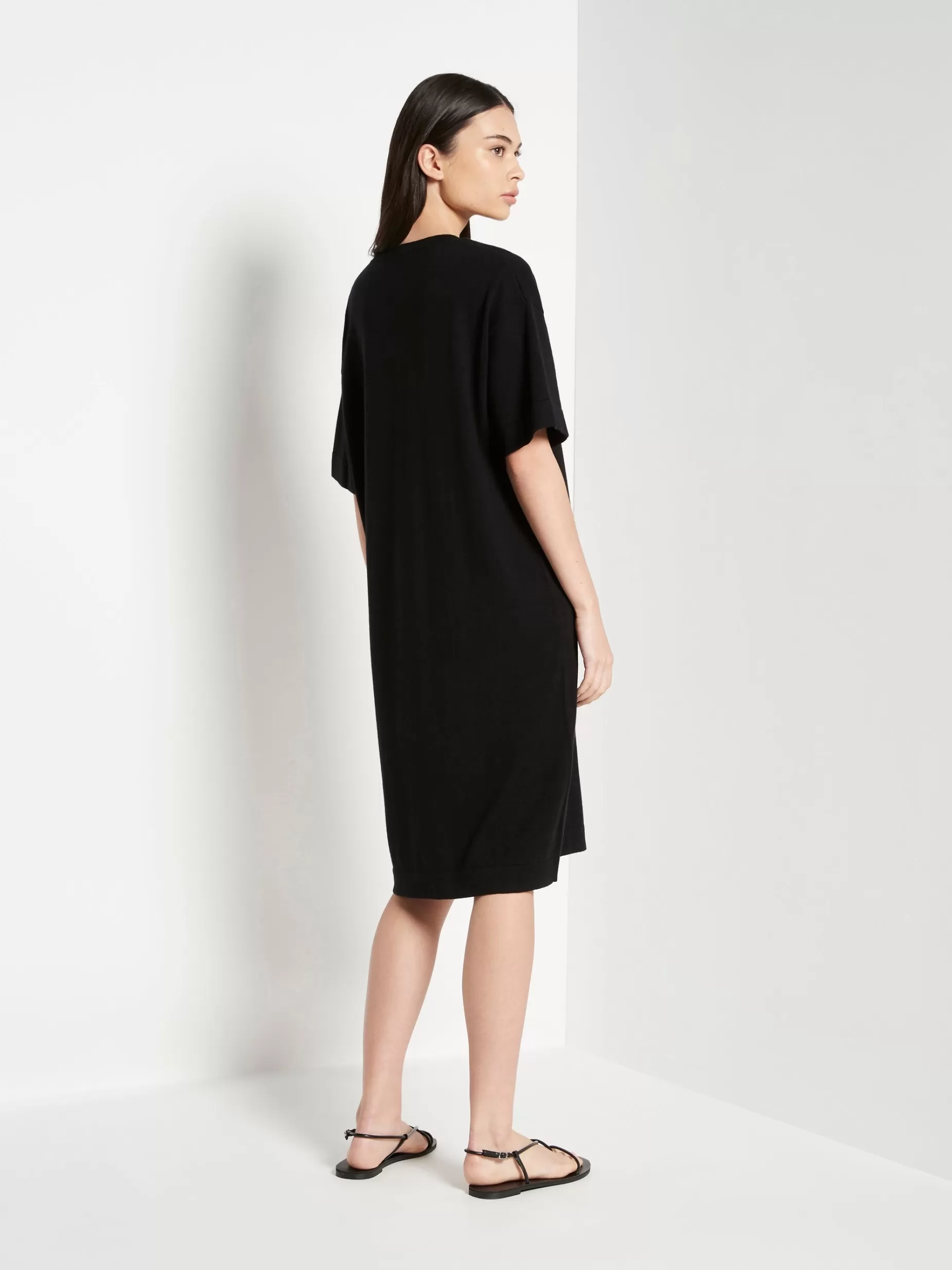 Women Juliette Hogan Jhl Box T Dress Cotton Cashmere