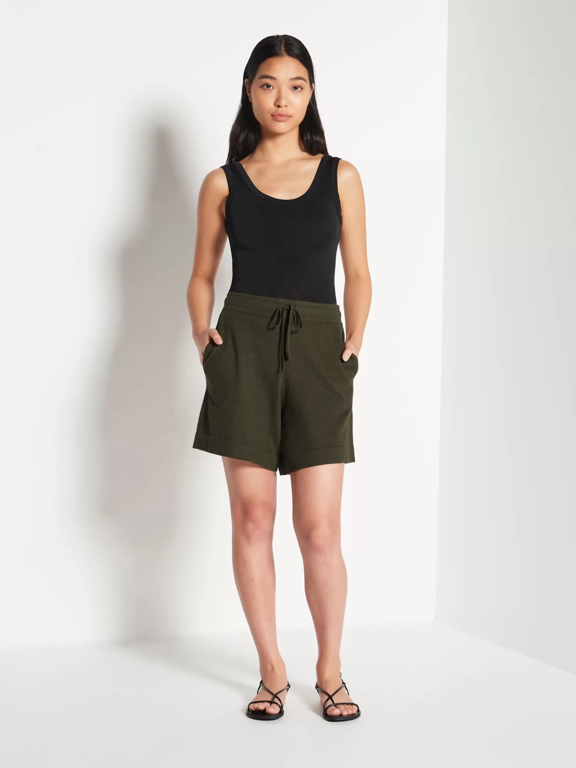 Women Juliette Hogan Jhl Long Short Cotton Cashmere