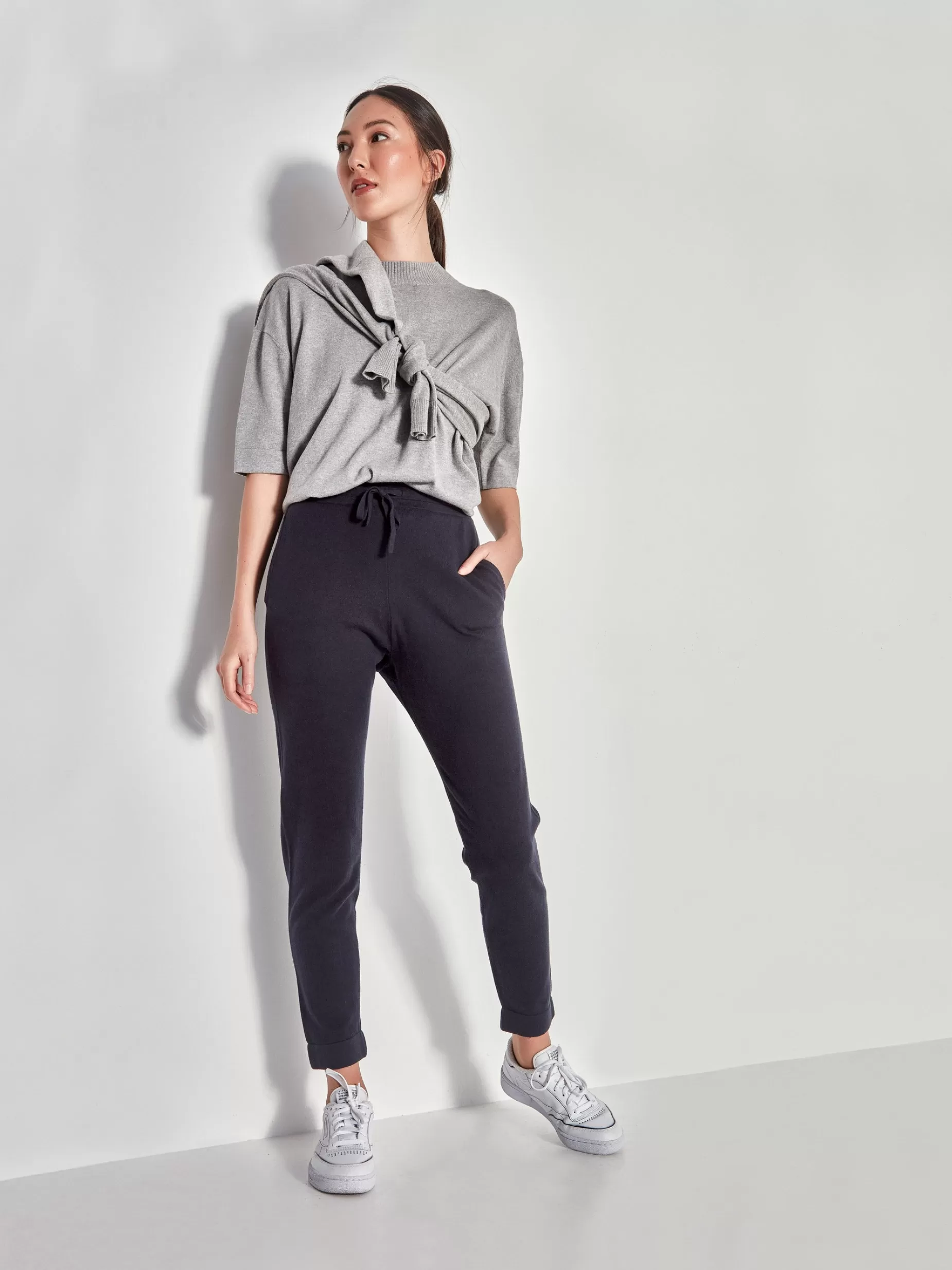 Women Juliette Hogan Jhl Slim Trackpant Cotton Cashmere