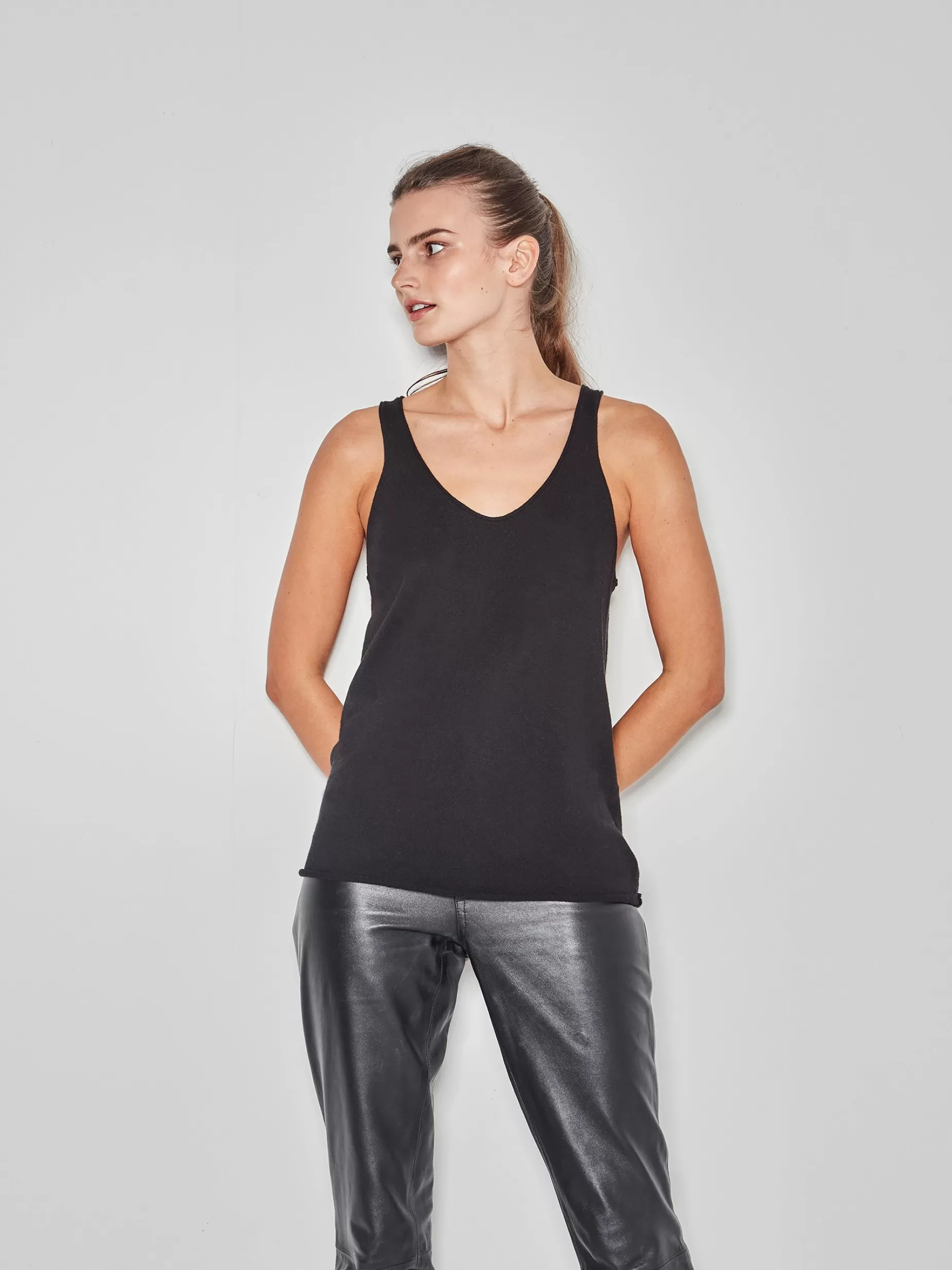 Women Juliette Hogan Jhl Tank Fine Cotton Cashmere