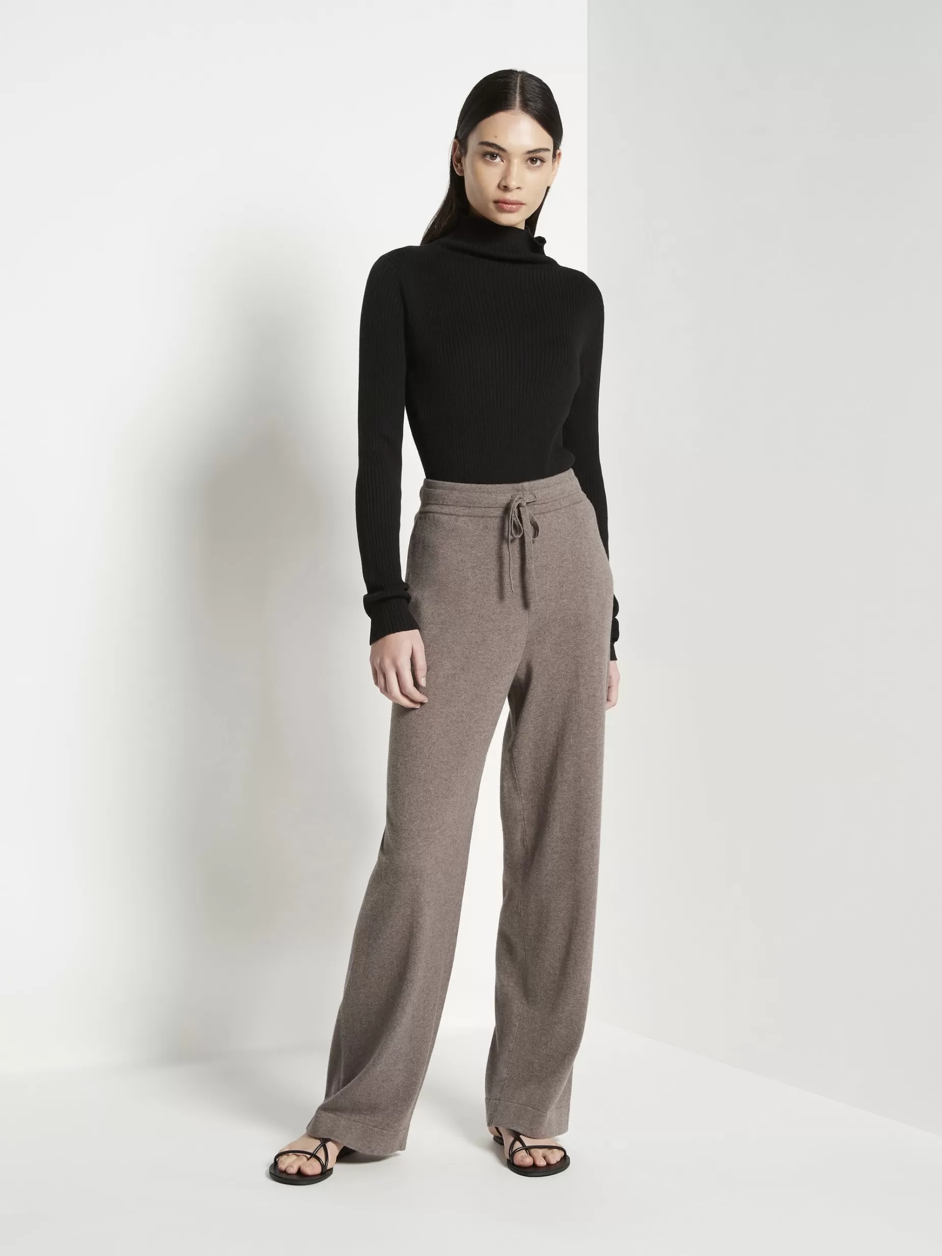 Women Juliette Hogan Jhl Wide Trackpant Cotton Cashmere