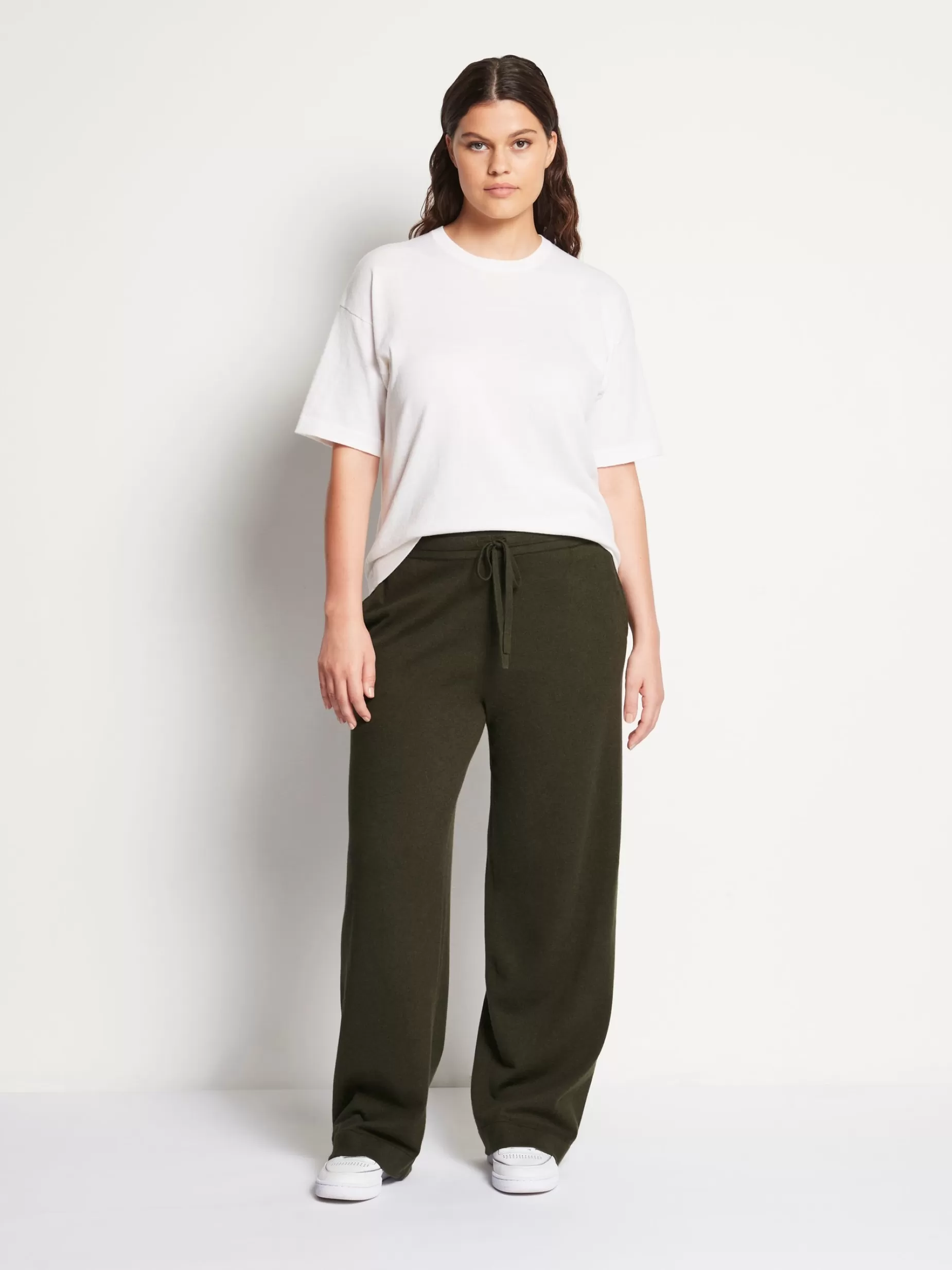 Women Juliette Hogan Jhl Wide Trackpant Cotton Cashmere