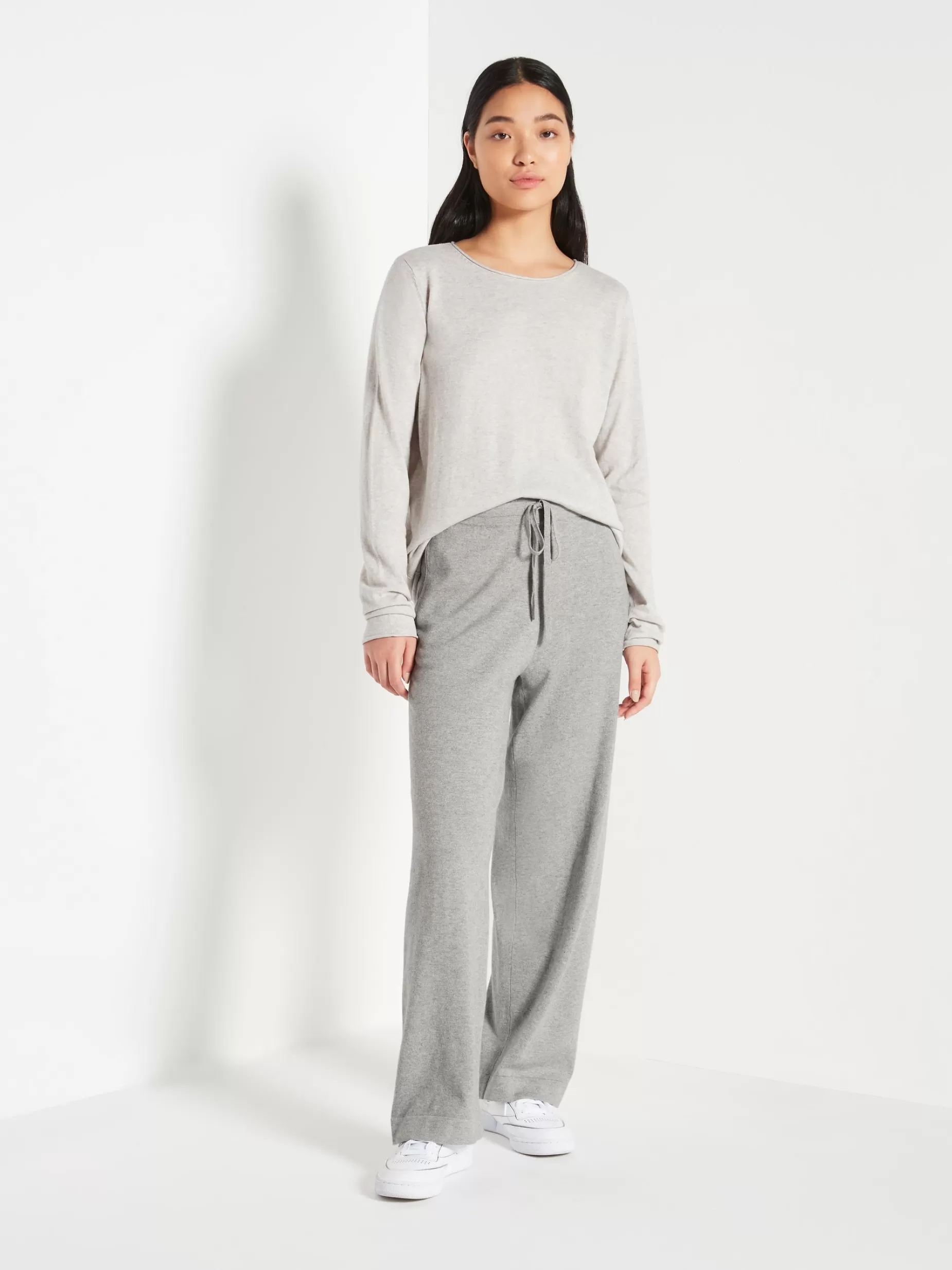 Women Juliette Hogan Jhl Wide Trackpant Cotton Cashmere