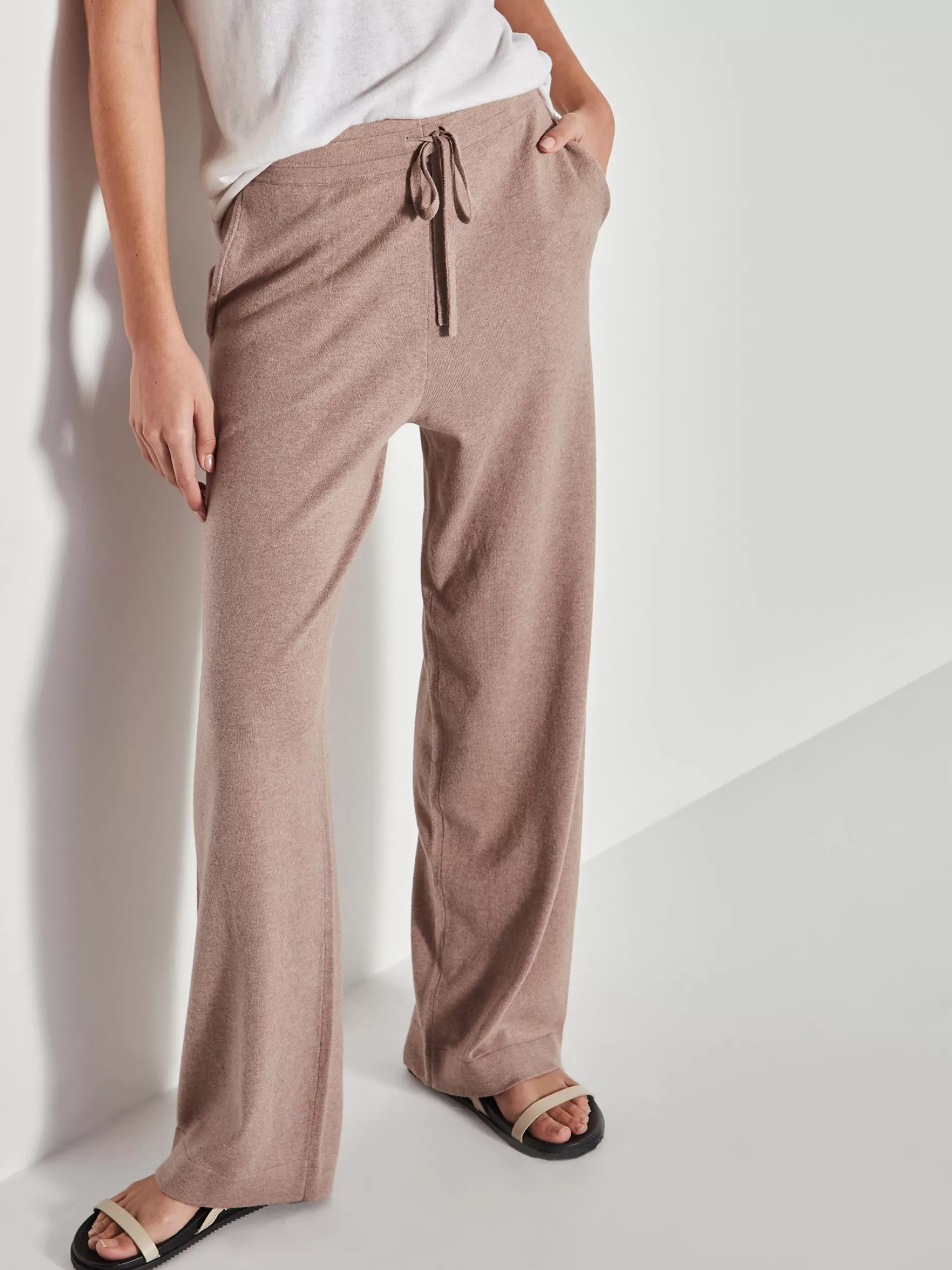 Women Juliette Hogan Jhl Wide Trackpant Cotton Cashmere