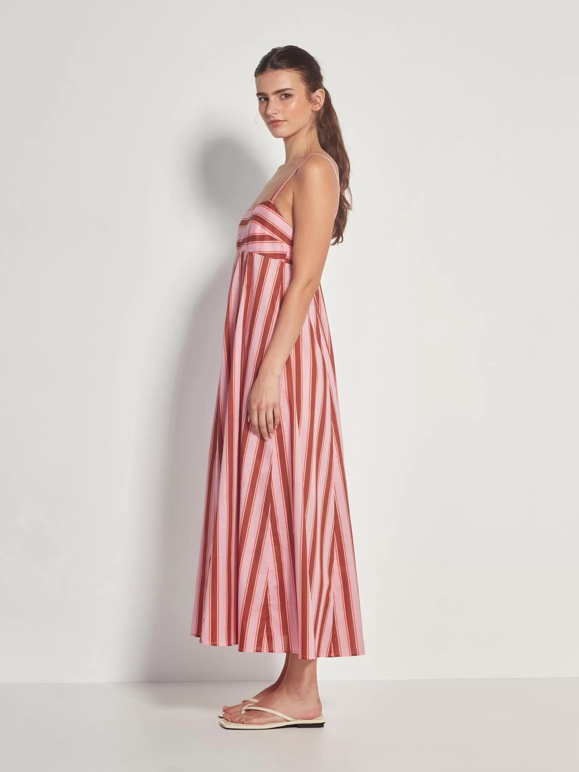 liza_dress_sundae_stripe_2.webp Women Juliette Hogan Liza Dress Sundae Stripe