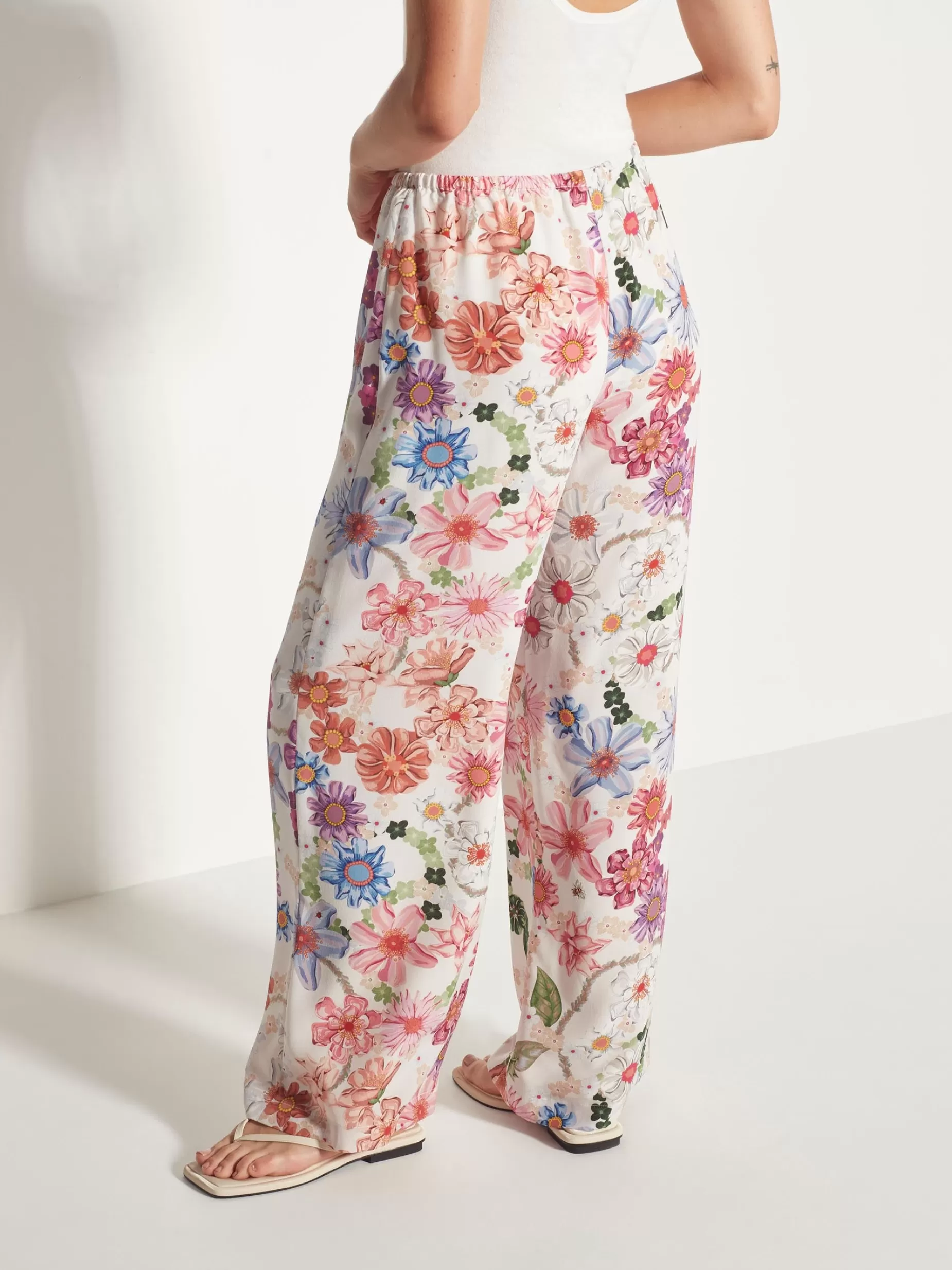 Women Juliette Hogan Loli Pant Summer Solstice Silk