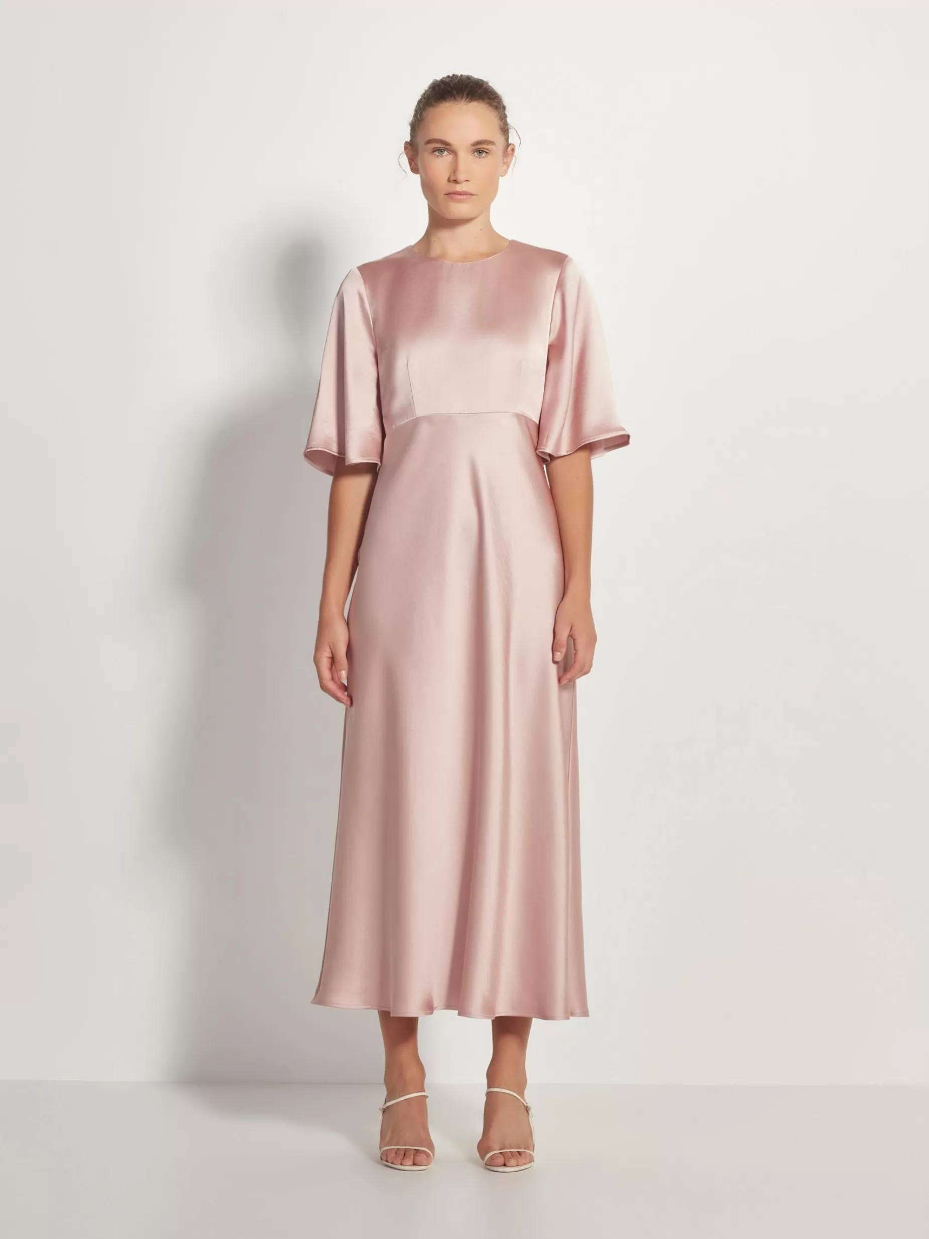 Women Juliette Hogan Lou Dress Heavy Satin