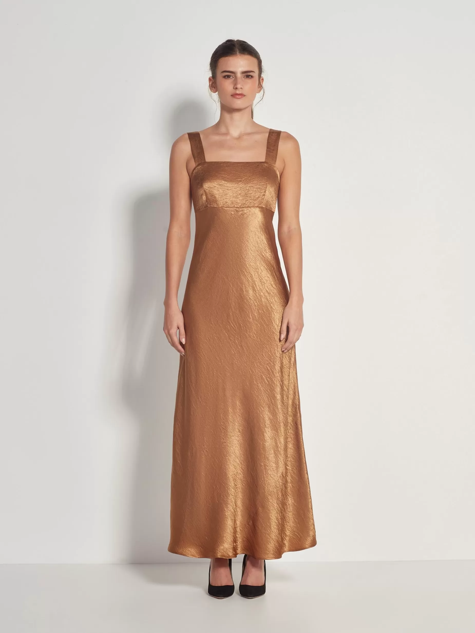 Women Juliette Hogan Mei Dress Crushed Satin