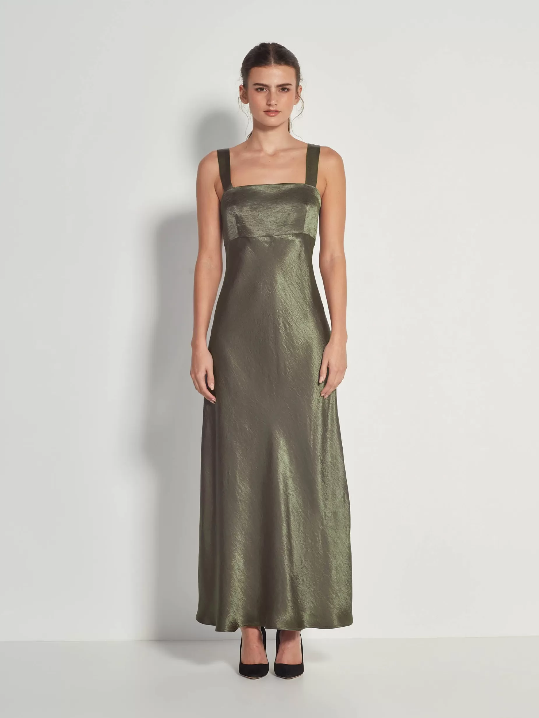 Women Juliette Hogan Mei Dress Crushed Satin