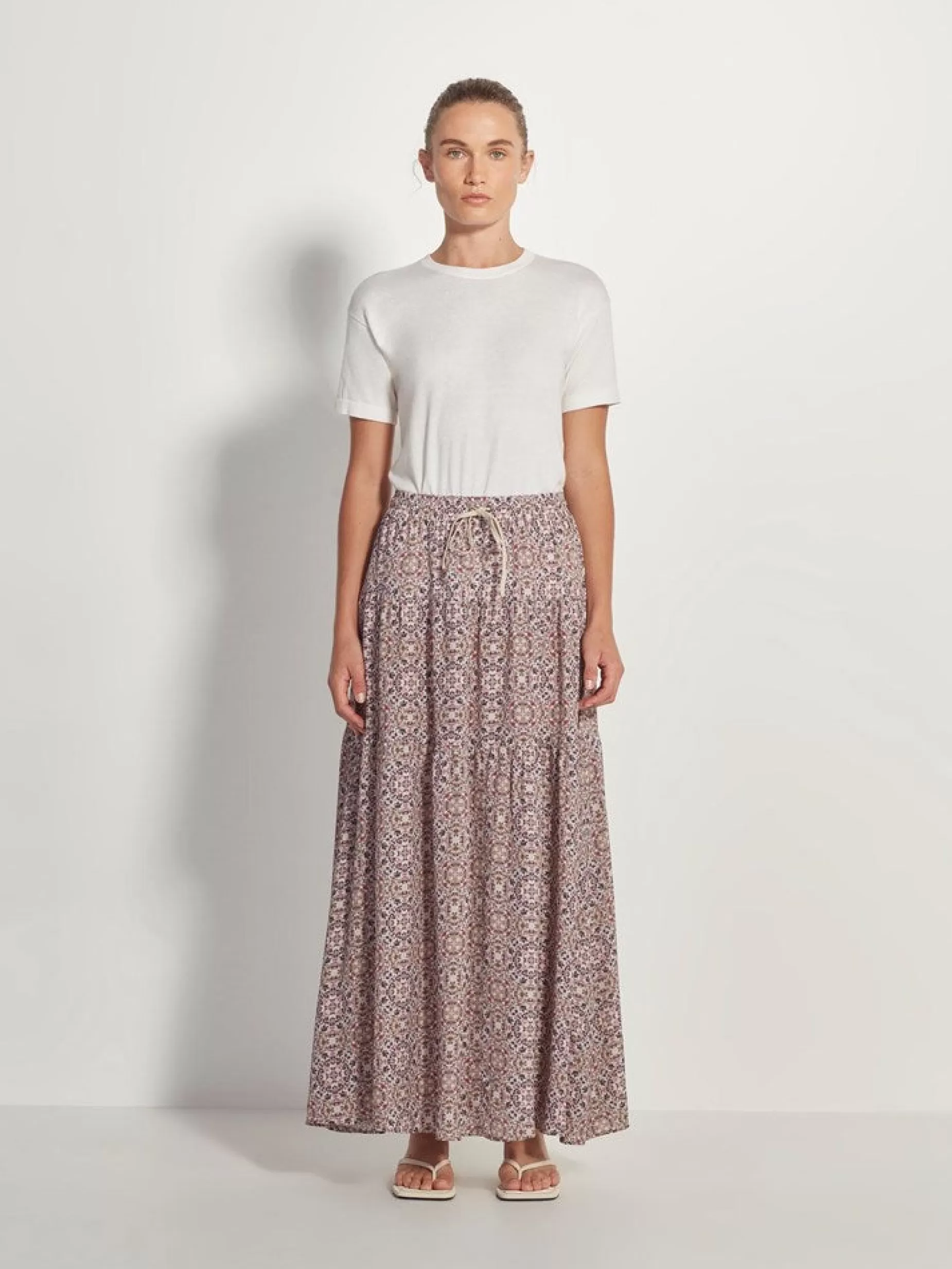 Women Juliette Hogan Nova Skirt Medina Silk Viscose