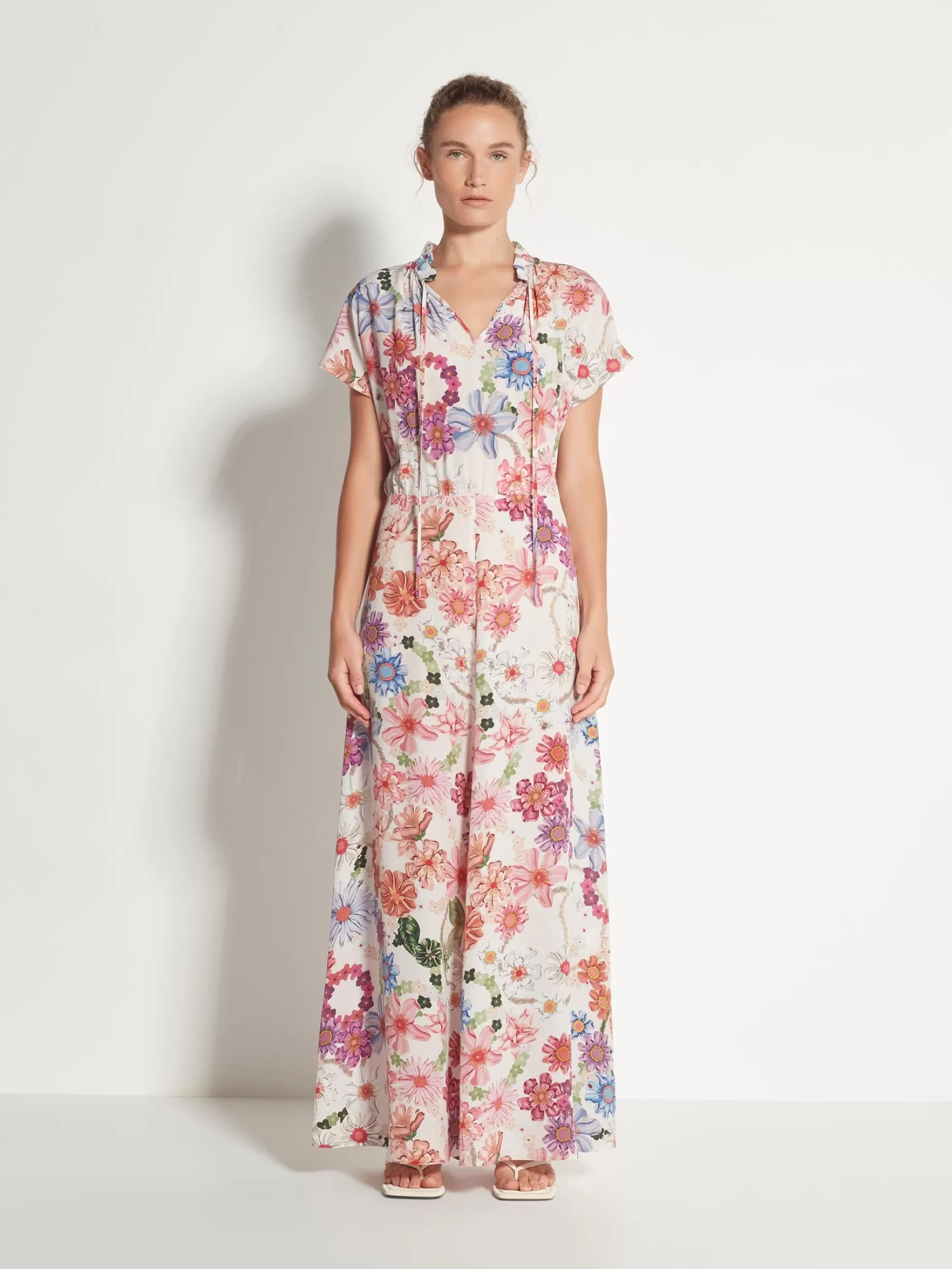 Women Juliette Hogan Pamela Dress Summer Solstice Silk