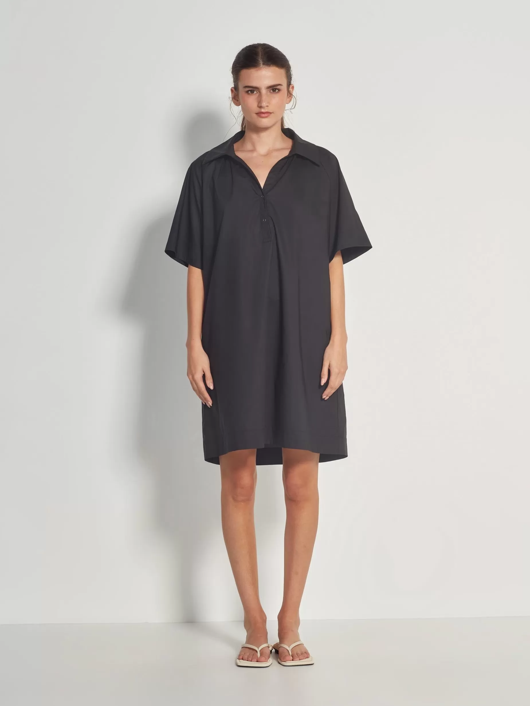 Women Juliette Hogan Rue Shirtdress Summer Cotton